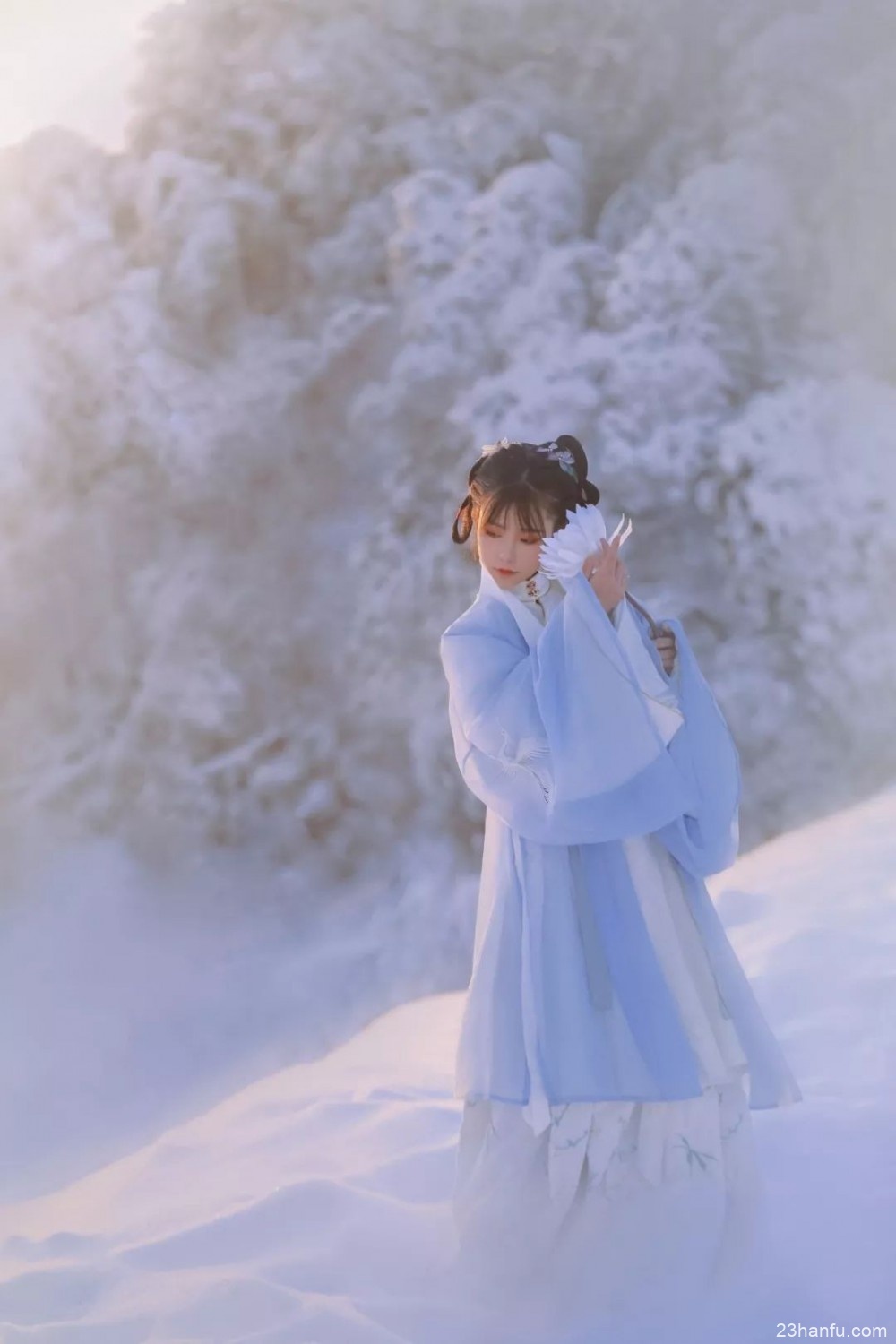 【汉服小仙女】雪昙
