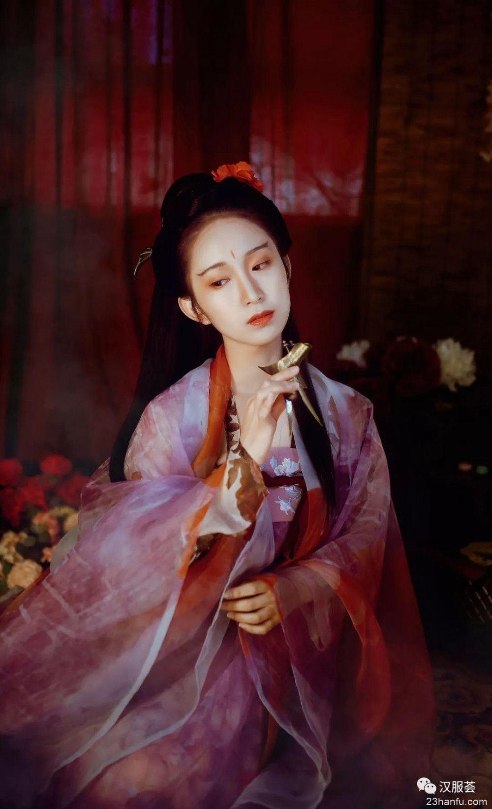 【汉服私影】莫唱当年长恨歌，人间亦自有银河