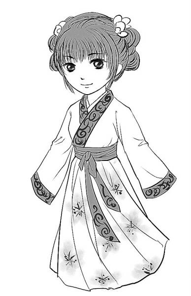 【汉服发型】好喜欢汉服小姐姐的发型教程，好想知道没有刘海会怎么样