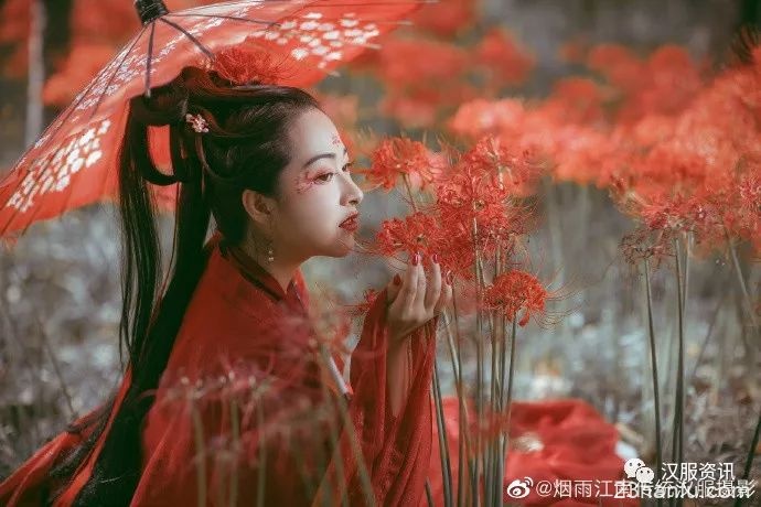 【汉服私影】彼岸花开