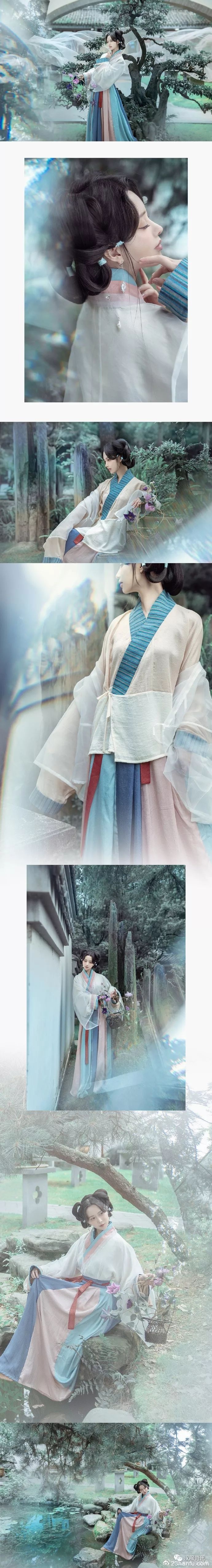 【汉服私影】夏末初秋，天渐凉。
