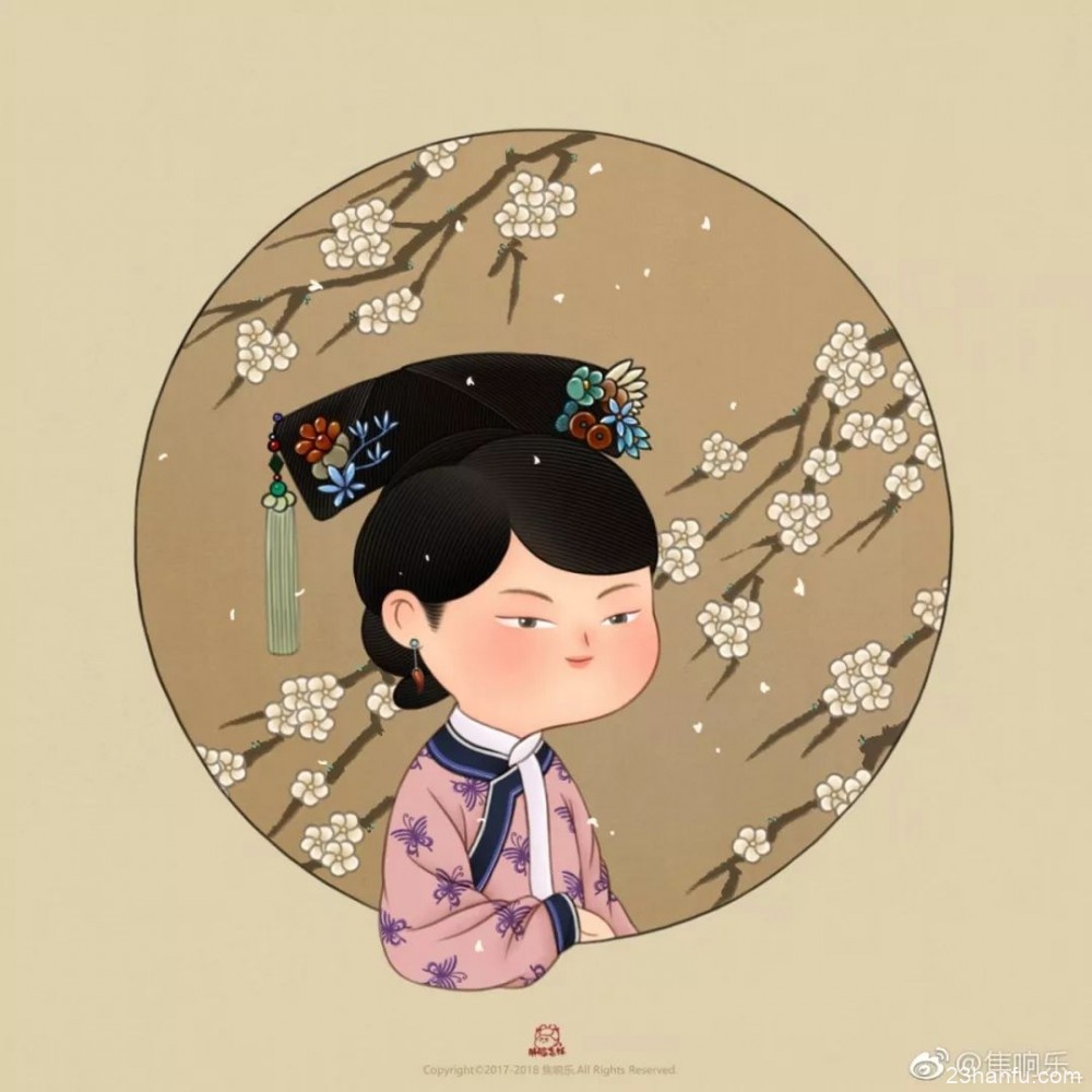 其实“胖子”也很美!专画胖脸的她,把周迅、千寻画成圆脸古风美人,简直萌炸了