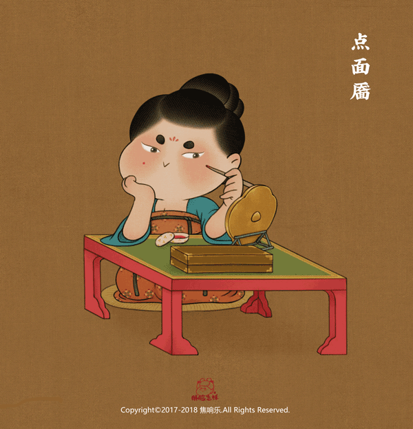其实“胖子”也很美!专画胖脸的她,把周迅、千寻画成圆脸古风美人,简直萌炸了