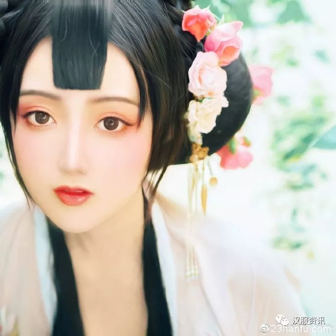 【汉服私影】玲珑云髻生花样