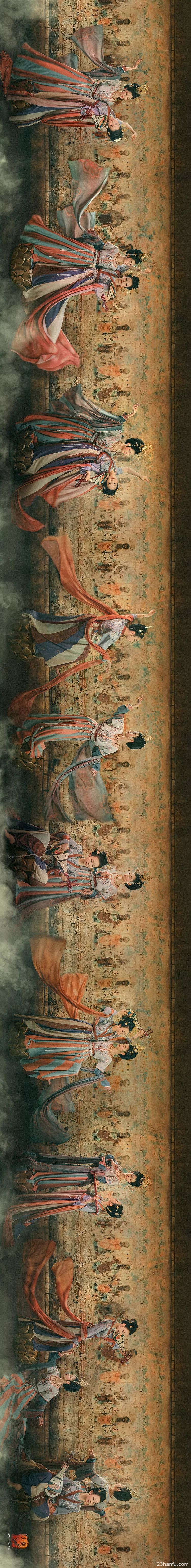 身穿汉服参加姻缘会