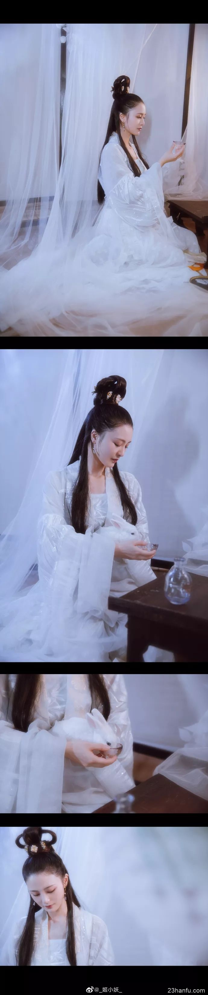 【汉服私影】云母屏风烛影深