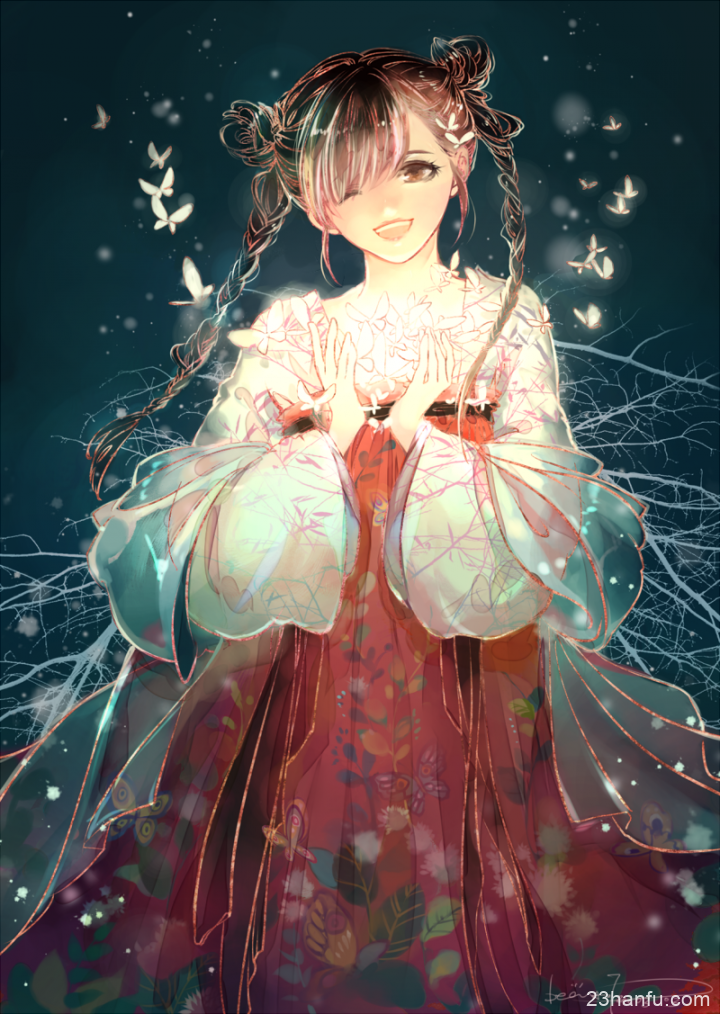 转一波唯美插画@pixiv 吹波波