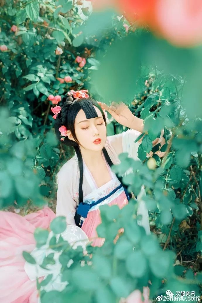 【汉服私影】玲珑云髻生花样
