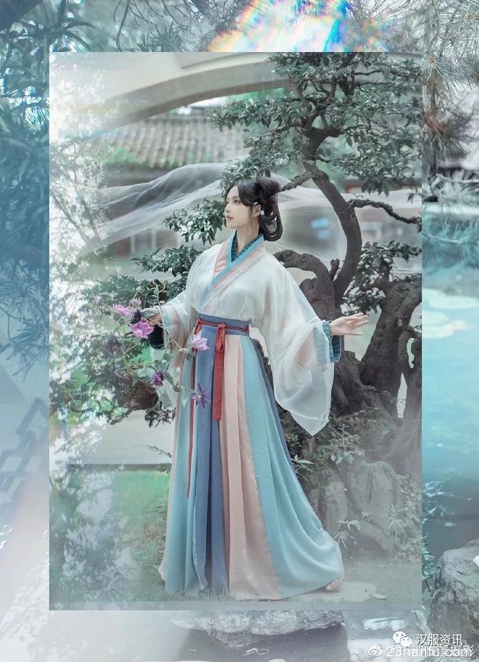 【汉服私影】夏末初秋，天渐凉。