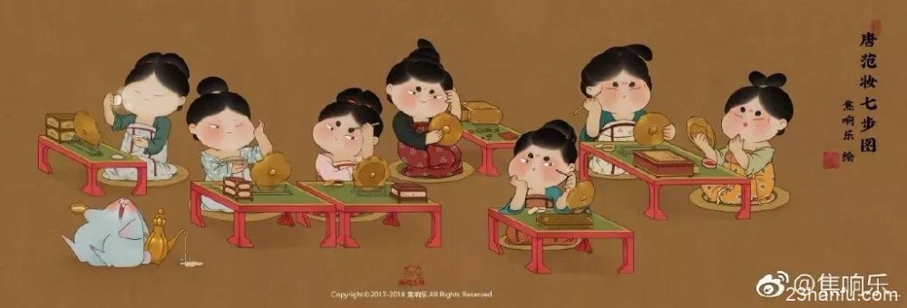 其实“胖子”也很美!专画胖脸的她,把周迅、千寻画成圆脸古风美人,简直萌炸了