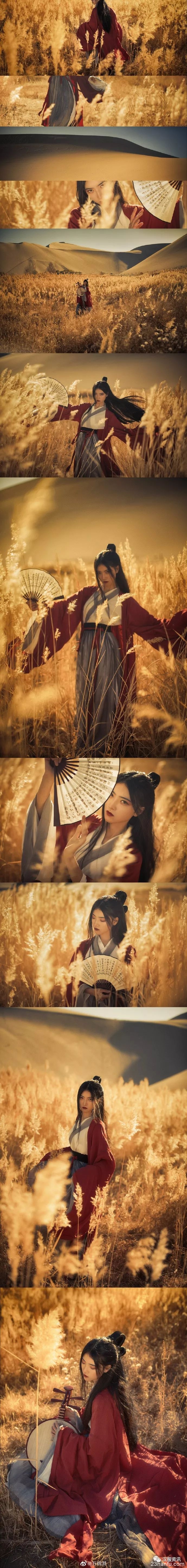 【汉服私影】莫唱当年长恨歌，人间亦自有银河