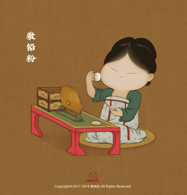 其实“胖子”也很美!专画胖脸的她,把周迅、千寻画成圆脸古风美人,简直萌炸了