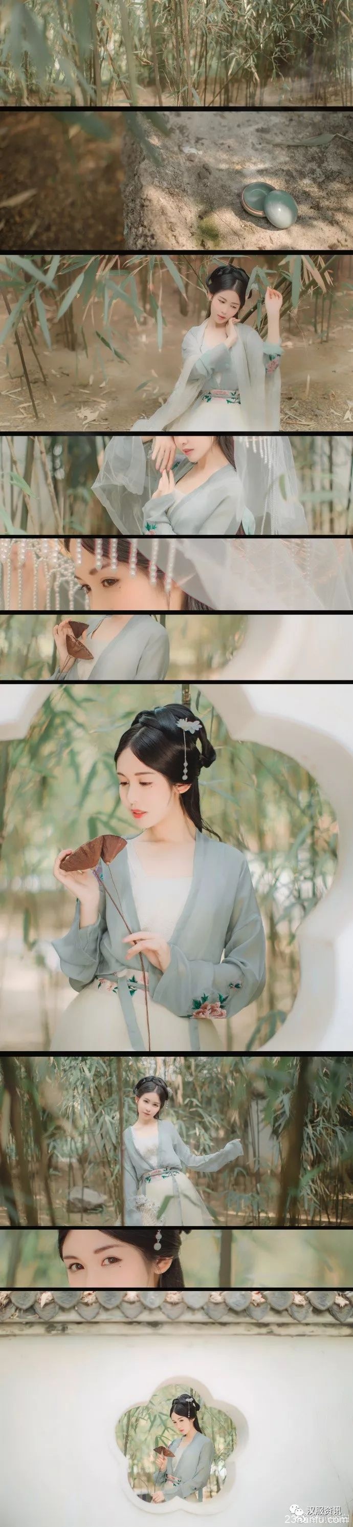 【汉服私影】我向长夜借明月三分色