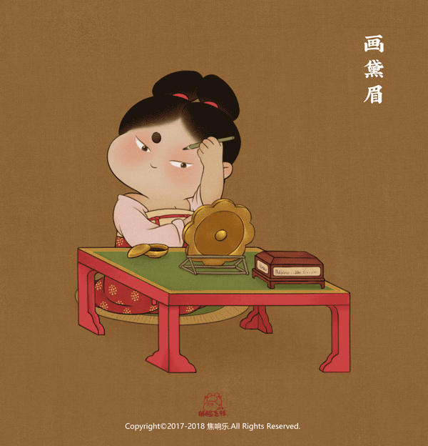 其实“胖子”也很美!专画胖脸的她,把周迅、千寻画成圆脸古风美人,简直萌炸了