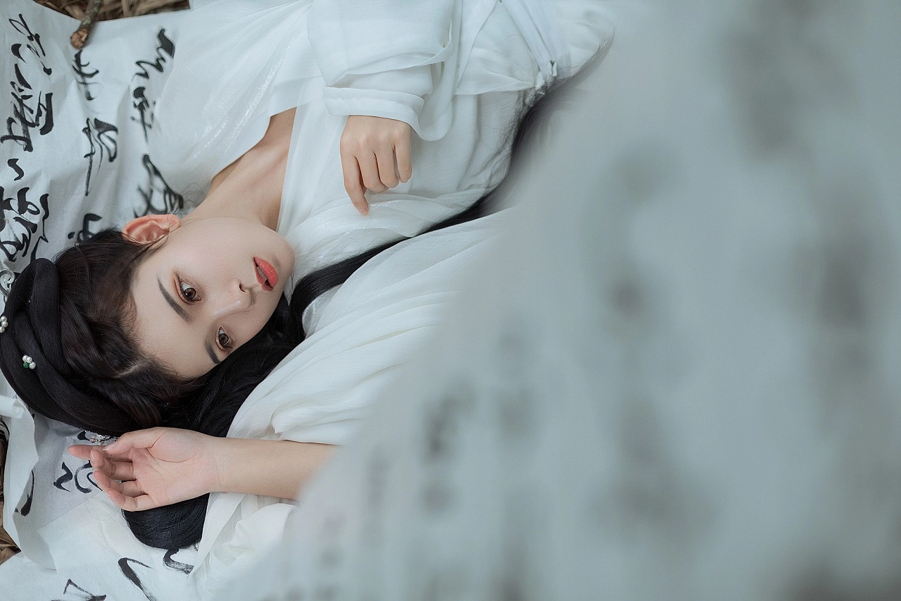 汉服写真 - 竹林书