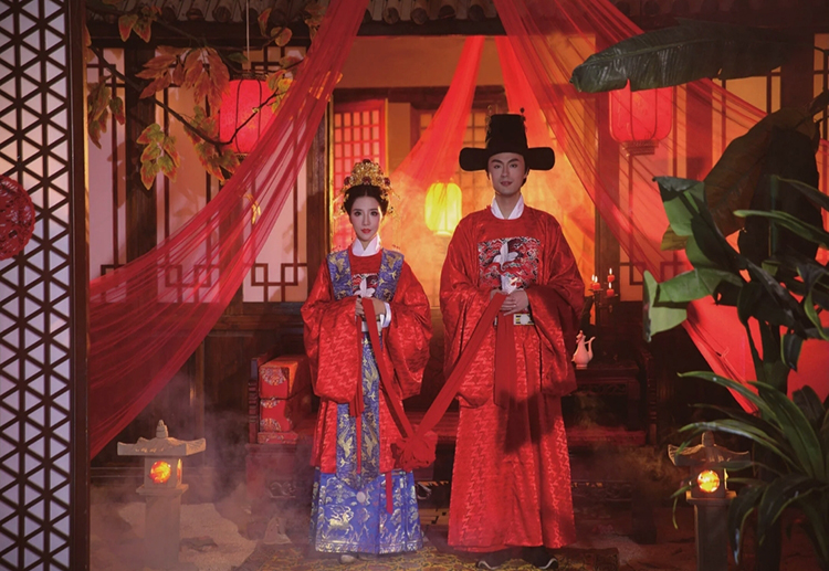 现代汉服婚服介绍