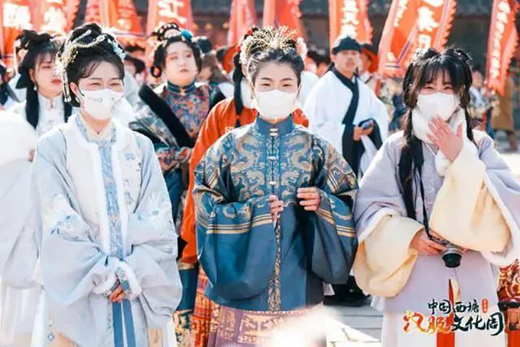 西塘汉服文化周｜绮罗华裳飞舞，第十届汉服周现场