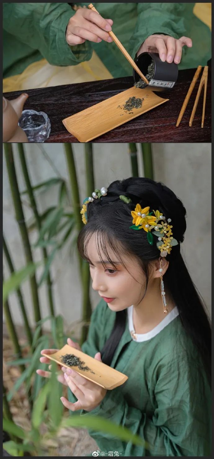 大明少女，以茶会友