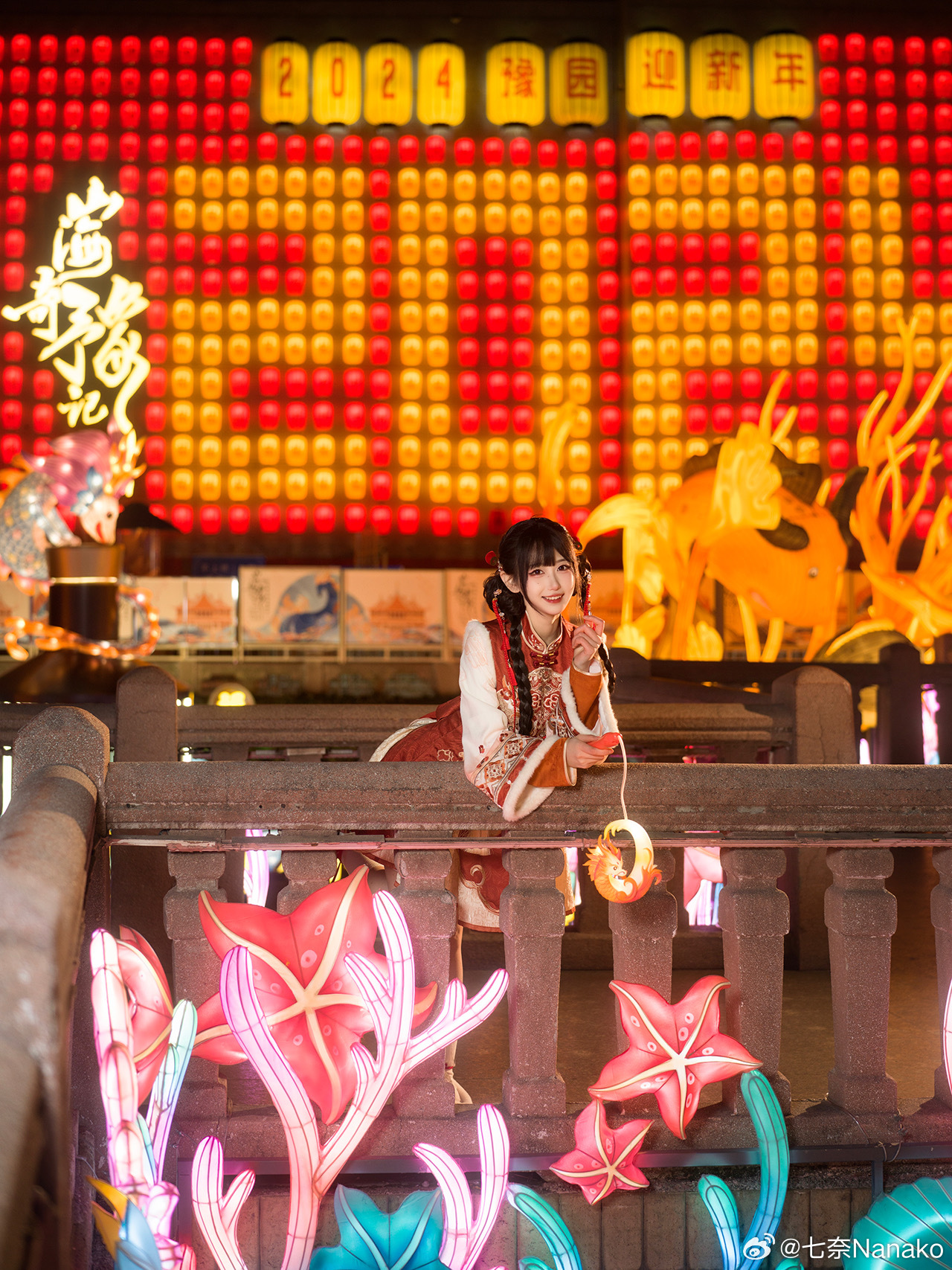 汉服 穿汉服过春节@七奈Nanako