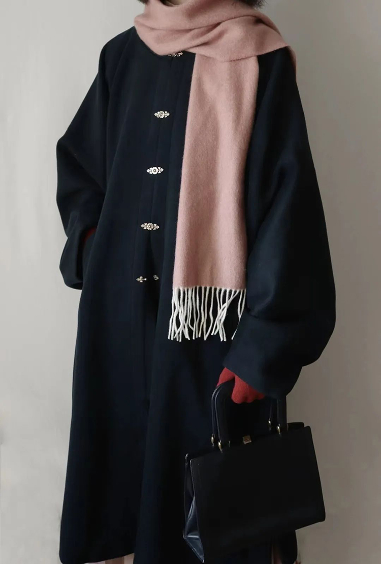 传统遇见时尚‖秋冬汉服与时装混搭指南