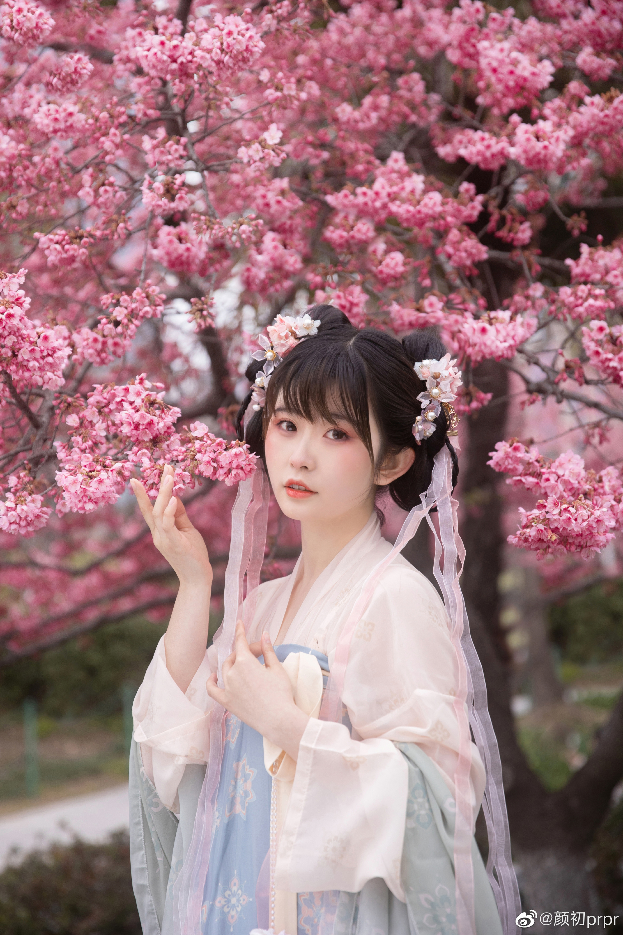 汉服摄影 我终于约到了妹摄！@颜初prpr