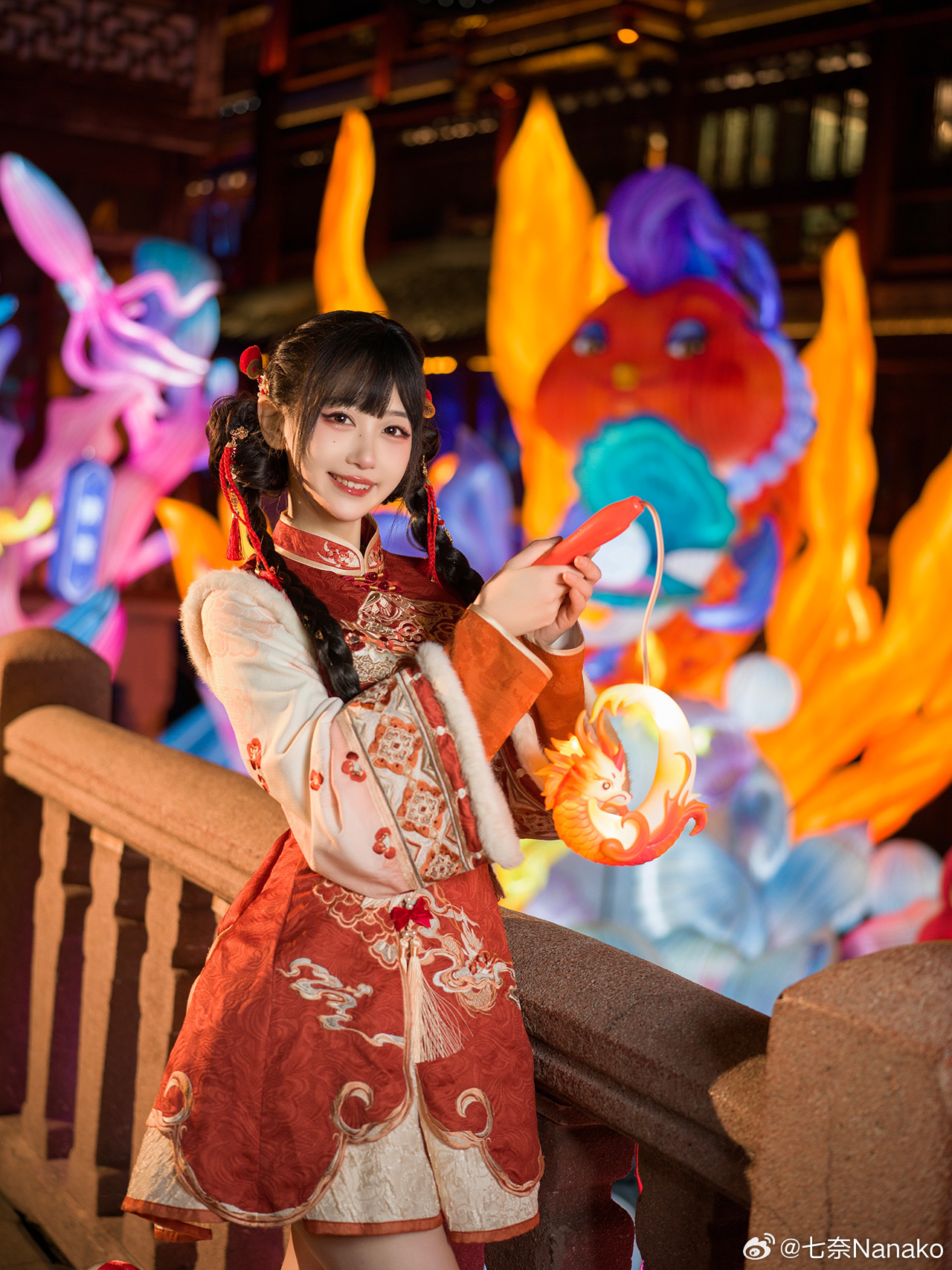 汉服 穿汉服过春节@七奈Nanako