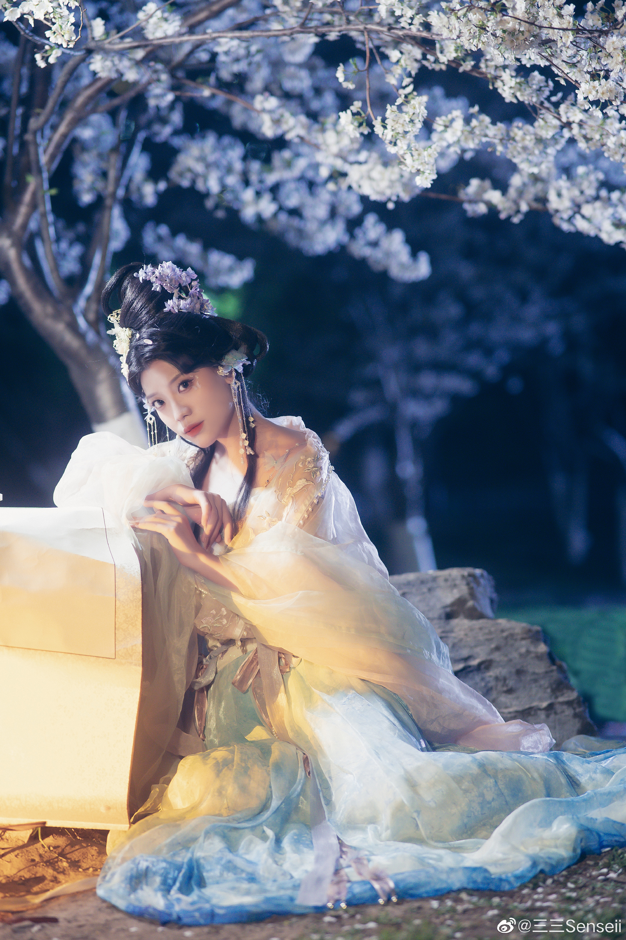 【汉服】 他时回首谁堪忆 春有樱花秋木犀@三三Senseii