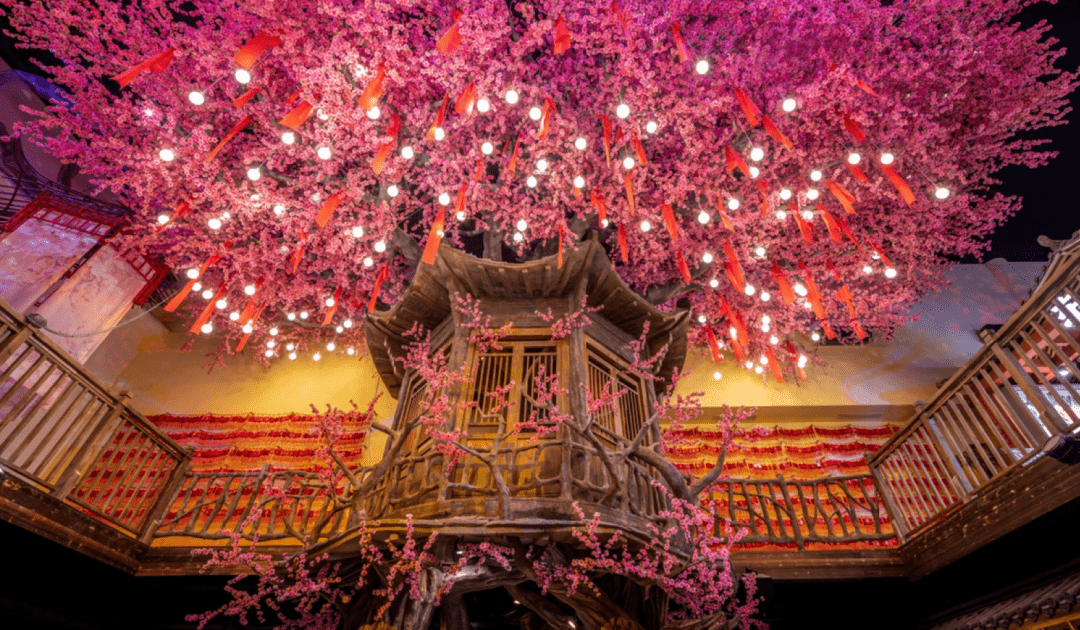 北京周末去哪玩：沉浸式体验古风街区——戏精桃花源