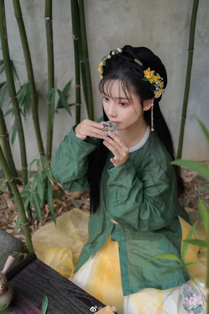 大明少女，以茶会友