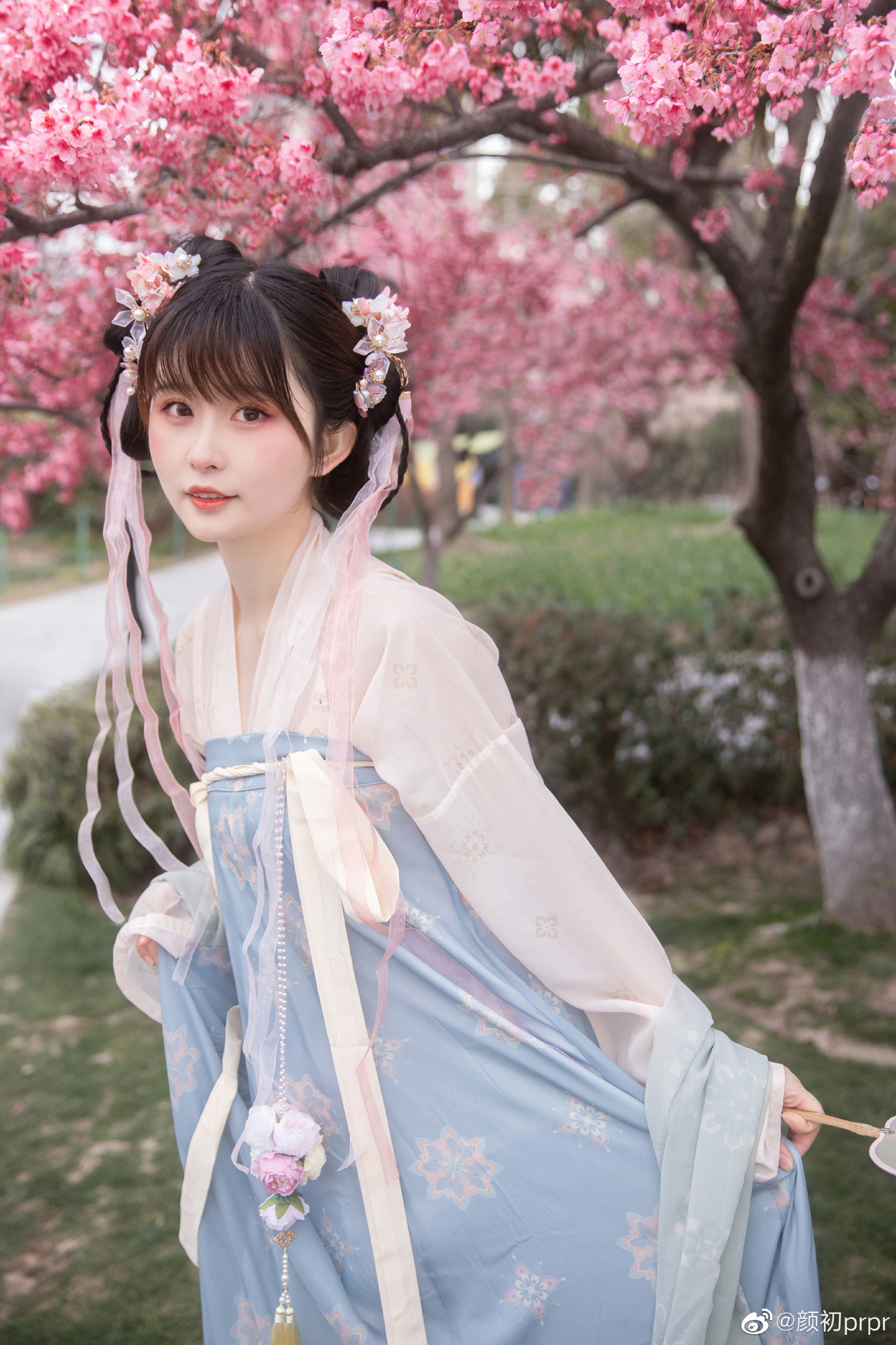 汉服摄影 我终于约到了妹摄！@颜初prpr