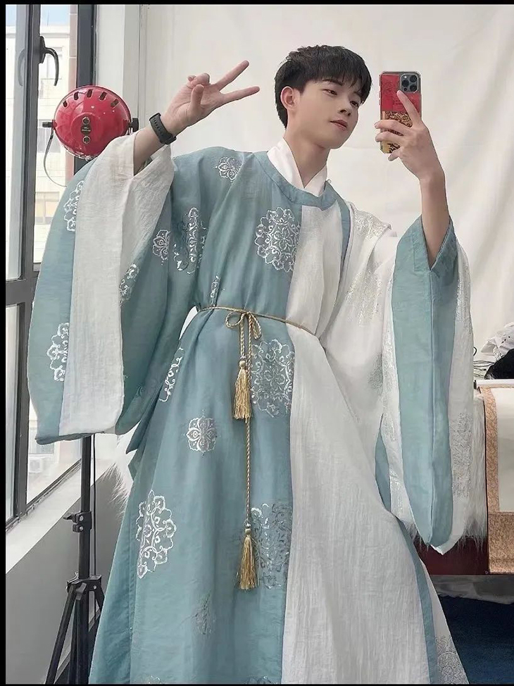 汉服男装‖朗朗如日月之入怀，秋天汉服男装可以这么穿