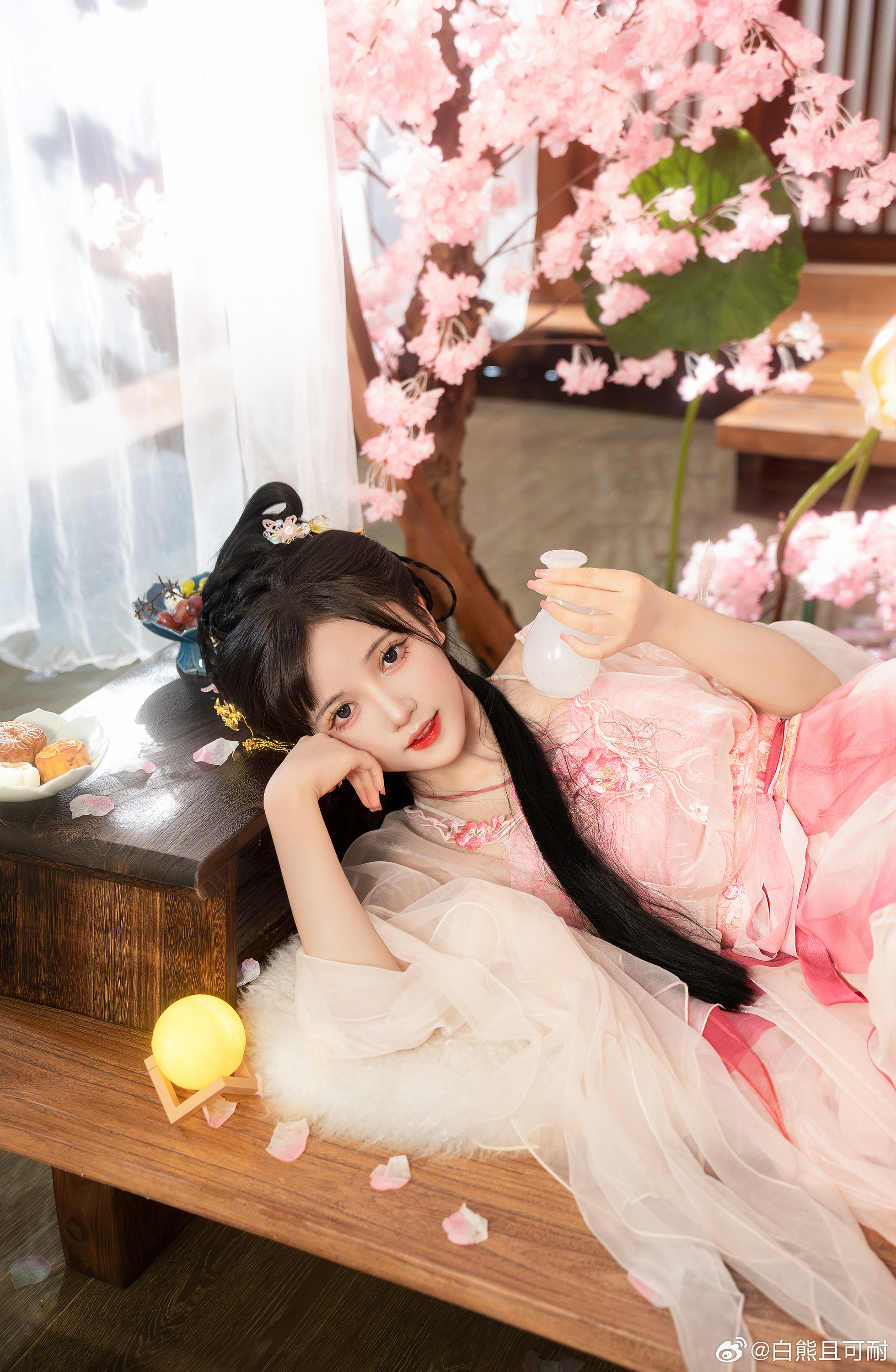 汉服花好月圆时@白熊且可耐