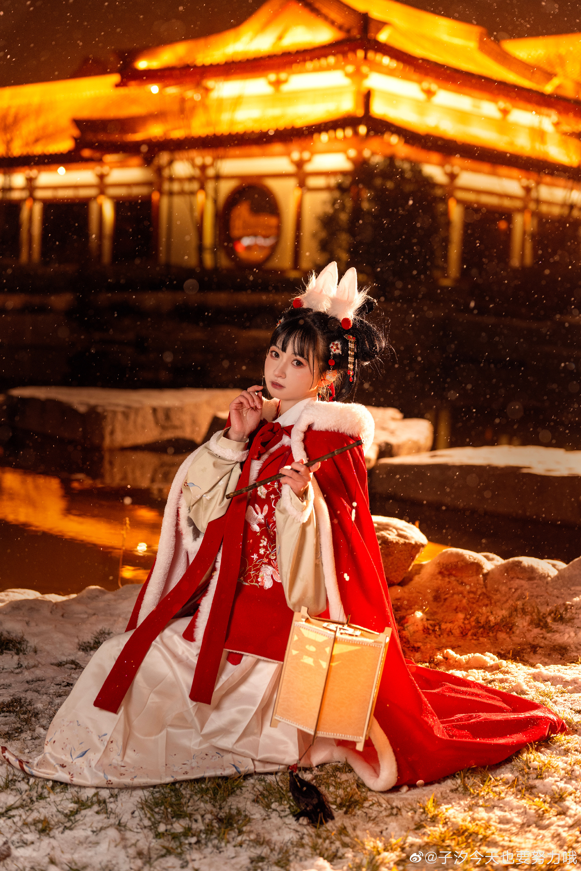 和小伙伴们在一起， 做什么都是快乐的。@子汐今天也要努力哦