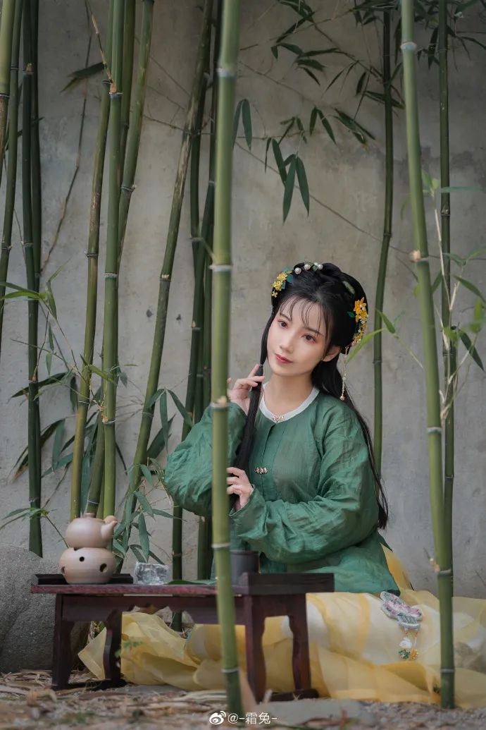 大明少女，以茶会友