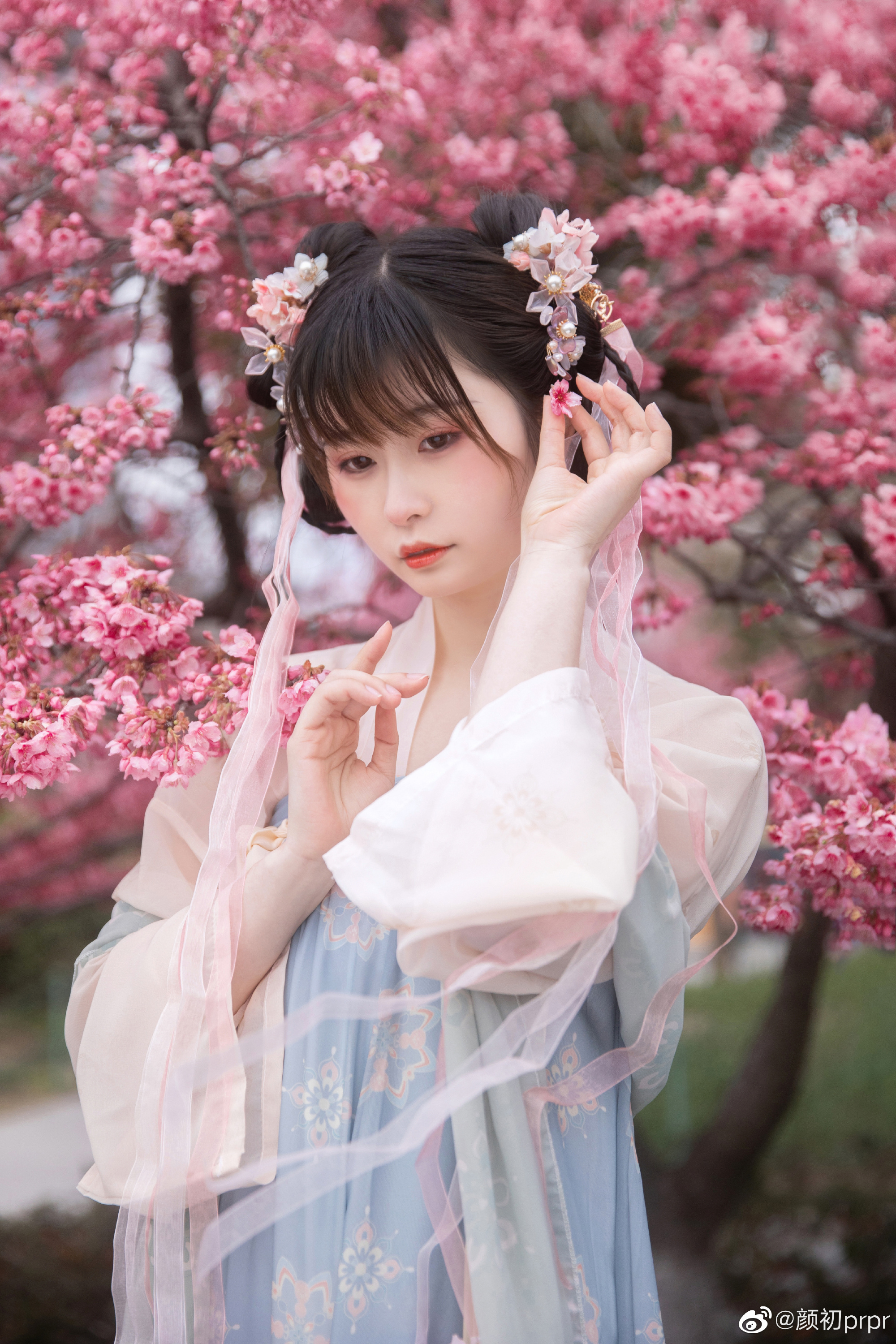 汉服摄影 我终于约到了妹摄！@颜初prpr