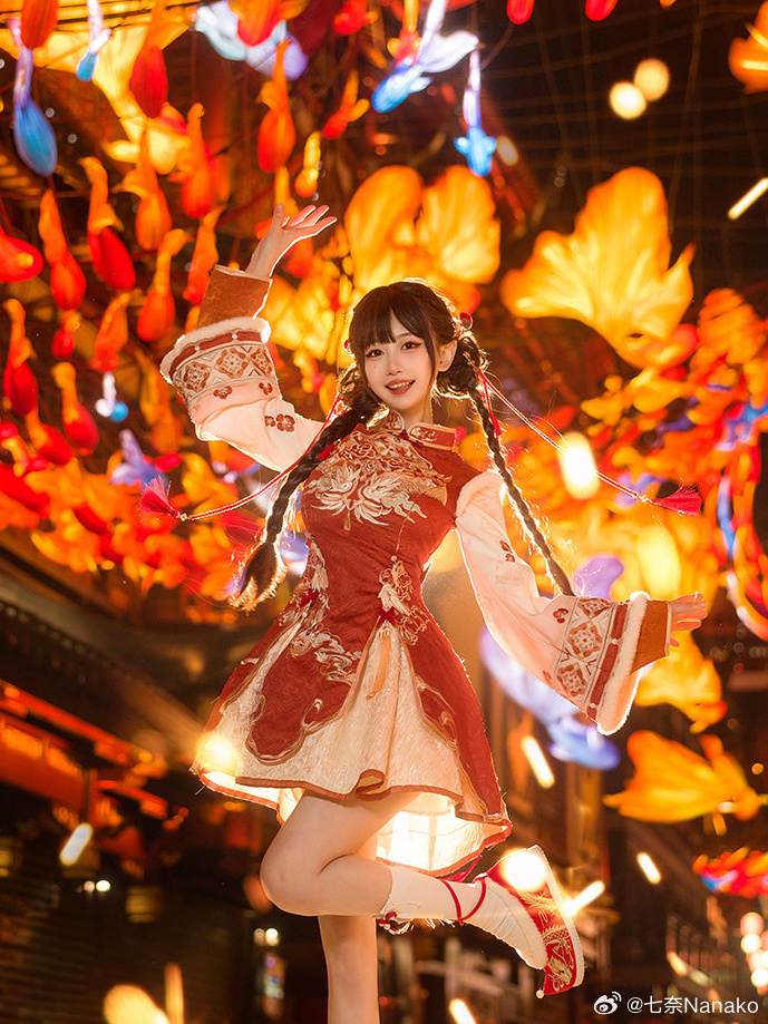 汉服 穿汉服过春节@七奈Nanako