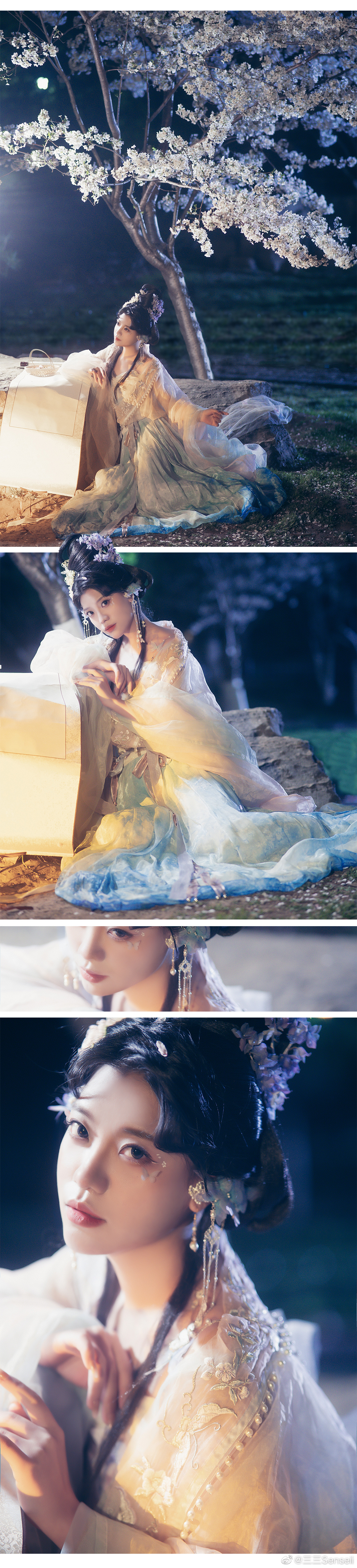 【汉服】 他时回首谁堪忆 春有樱花秋木犀@三三Senseii