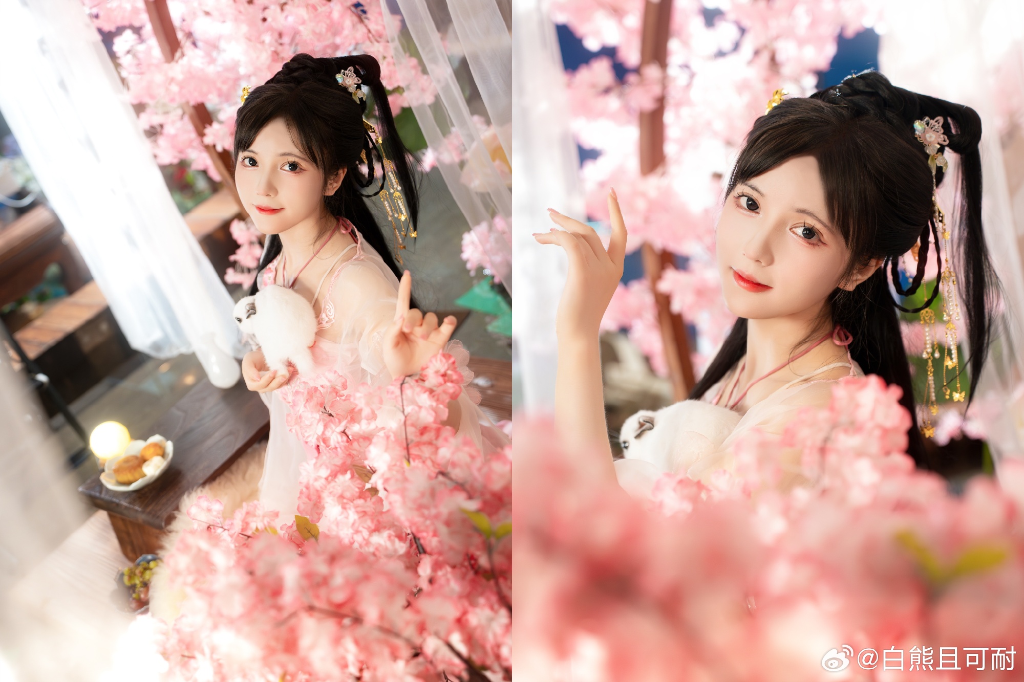 汉服花好月圆时@白熊且可耐