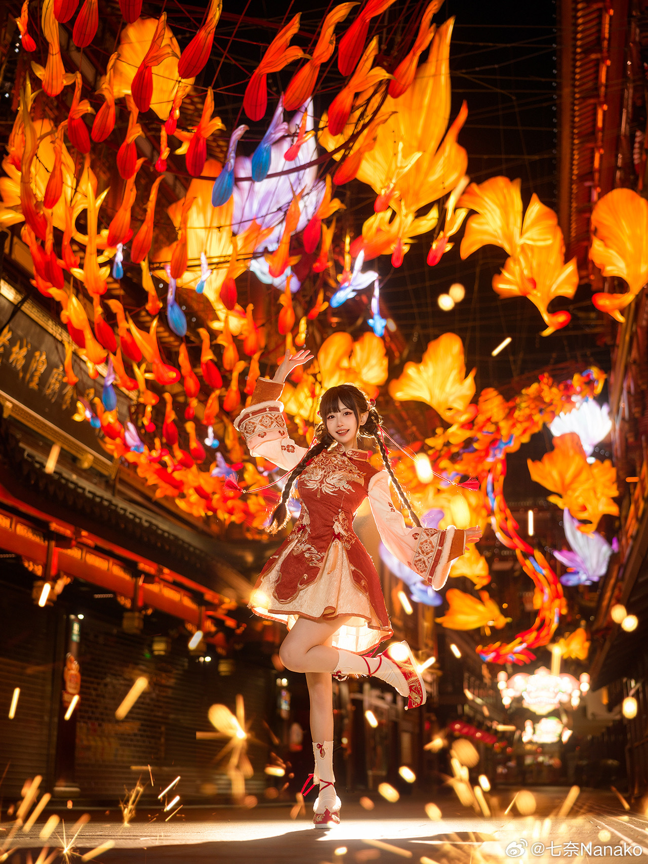 汉服 穿汉服过春节@七奈Nanako