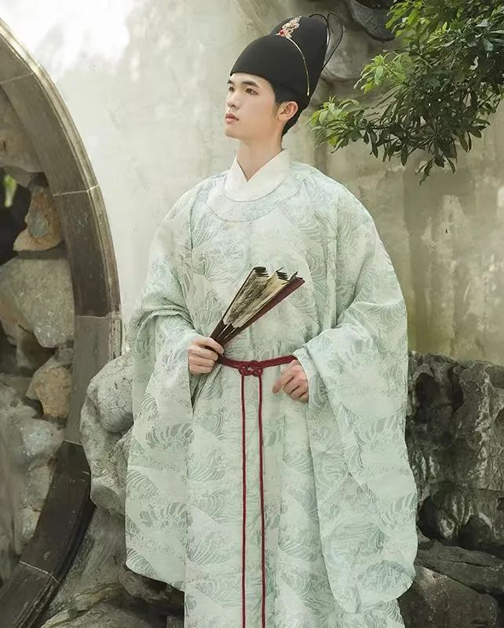汉服男装‖朗朗如日月之入怀，秋天汉服男装可以这么穿