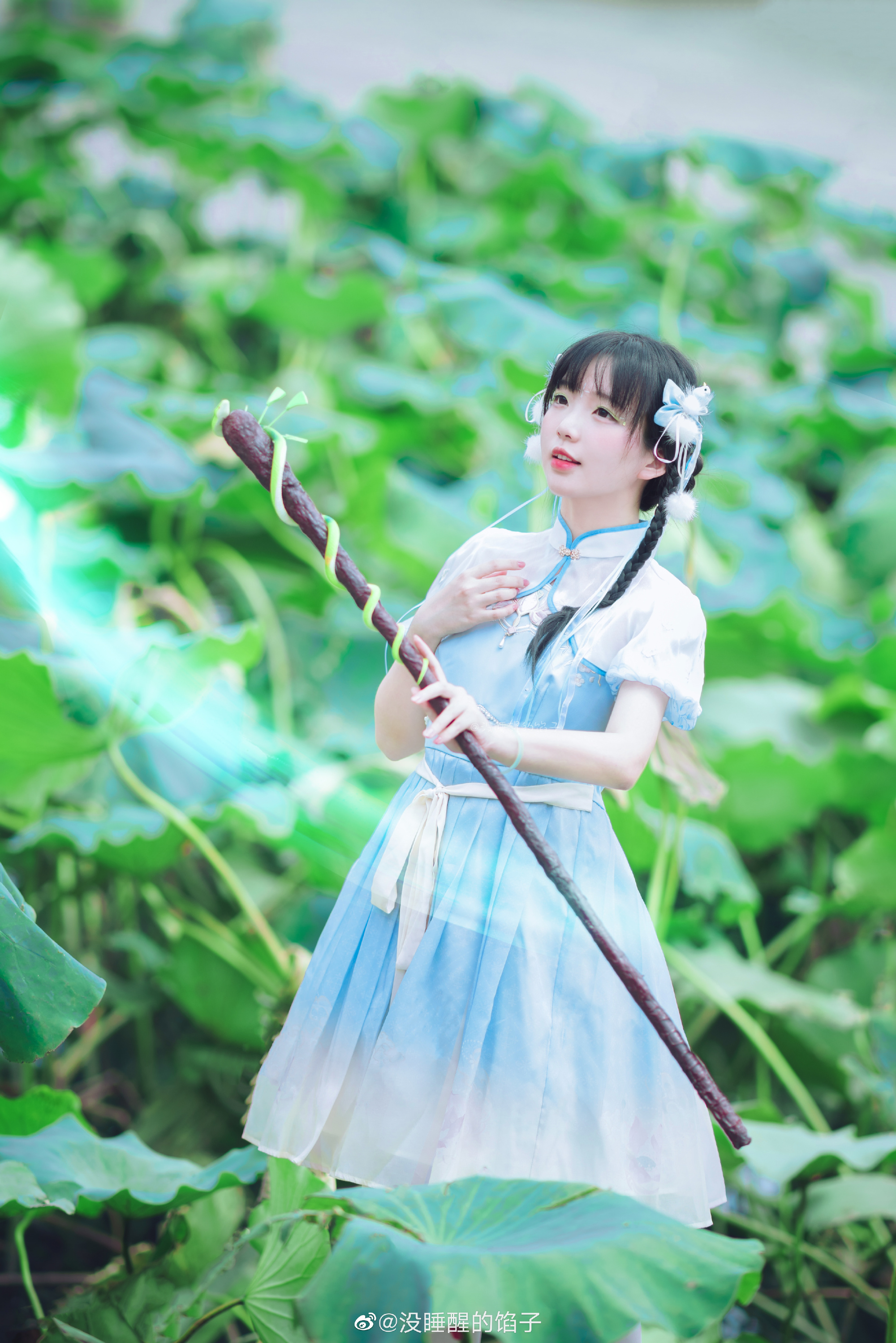 汉服 已经开始期待春天了 我和三坑的日常@黑猫猫OvO