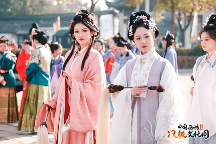 西塘汉服文化周｜绮罗华裳飞舞，第十届汉服周现场