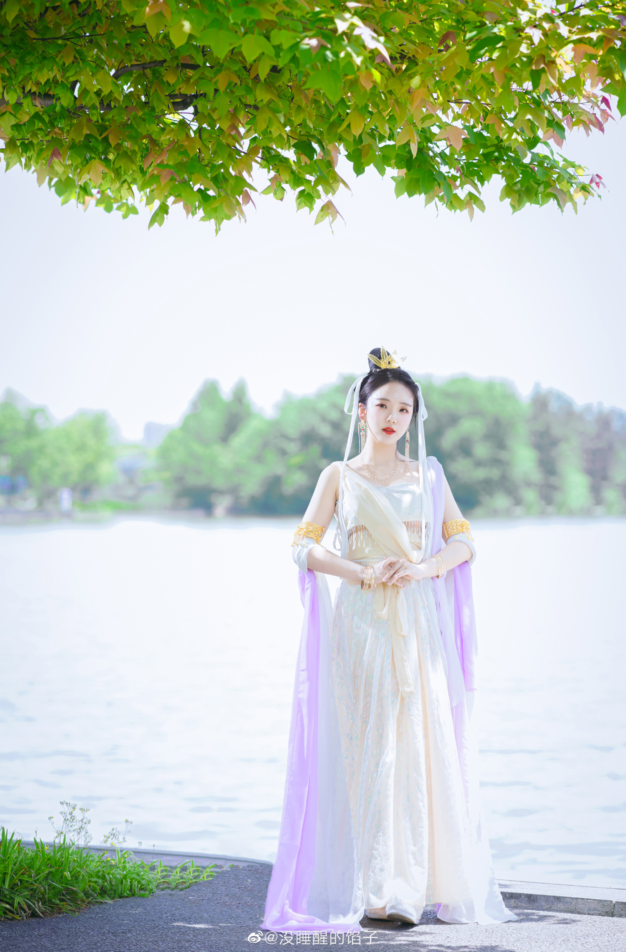 红墙绿树景长新…@隔壁的三花猫