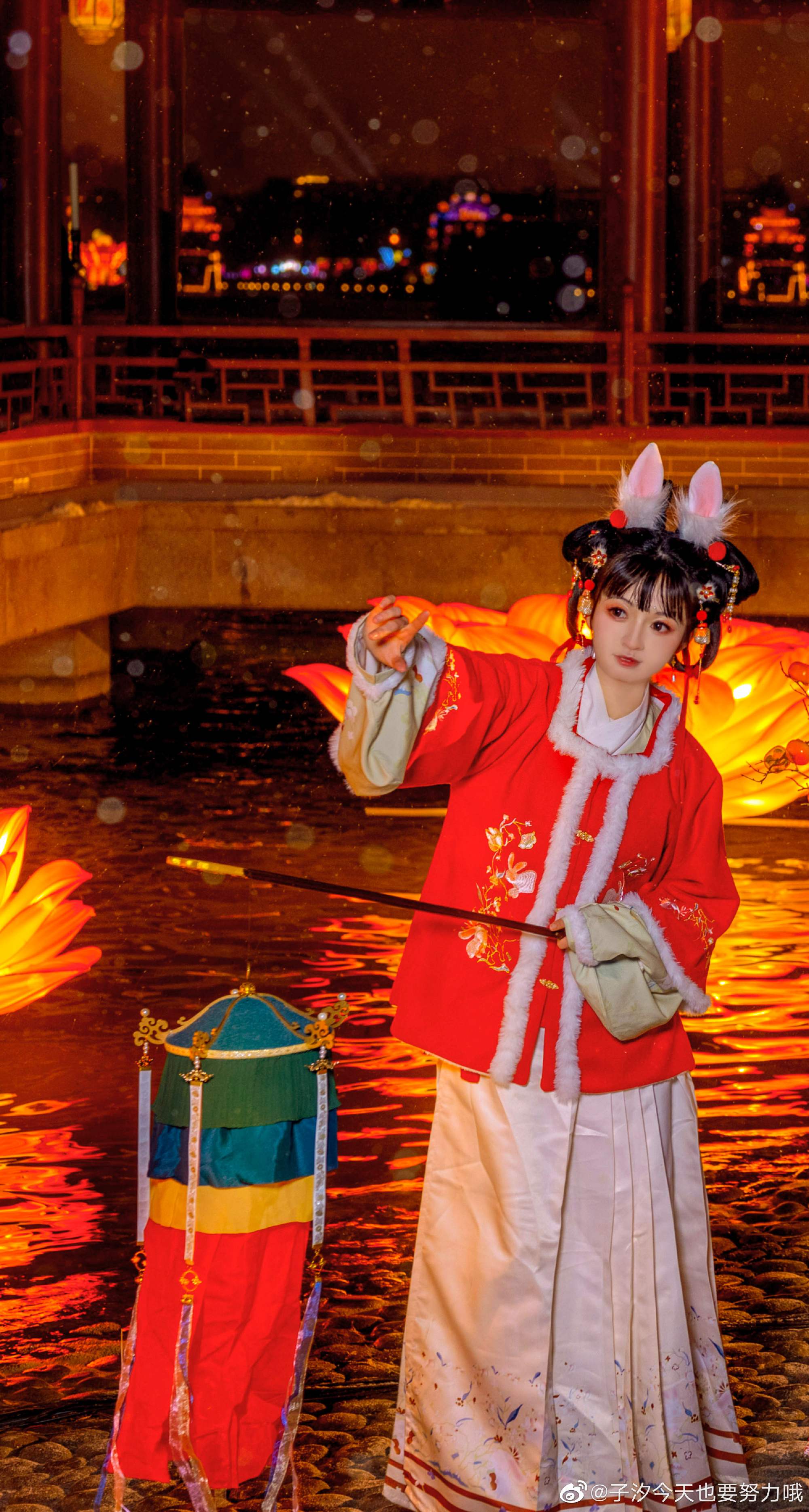 和小伙伴们在一起, 做什么都是快乐的。@子汐今天也要努力哦