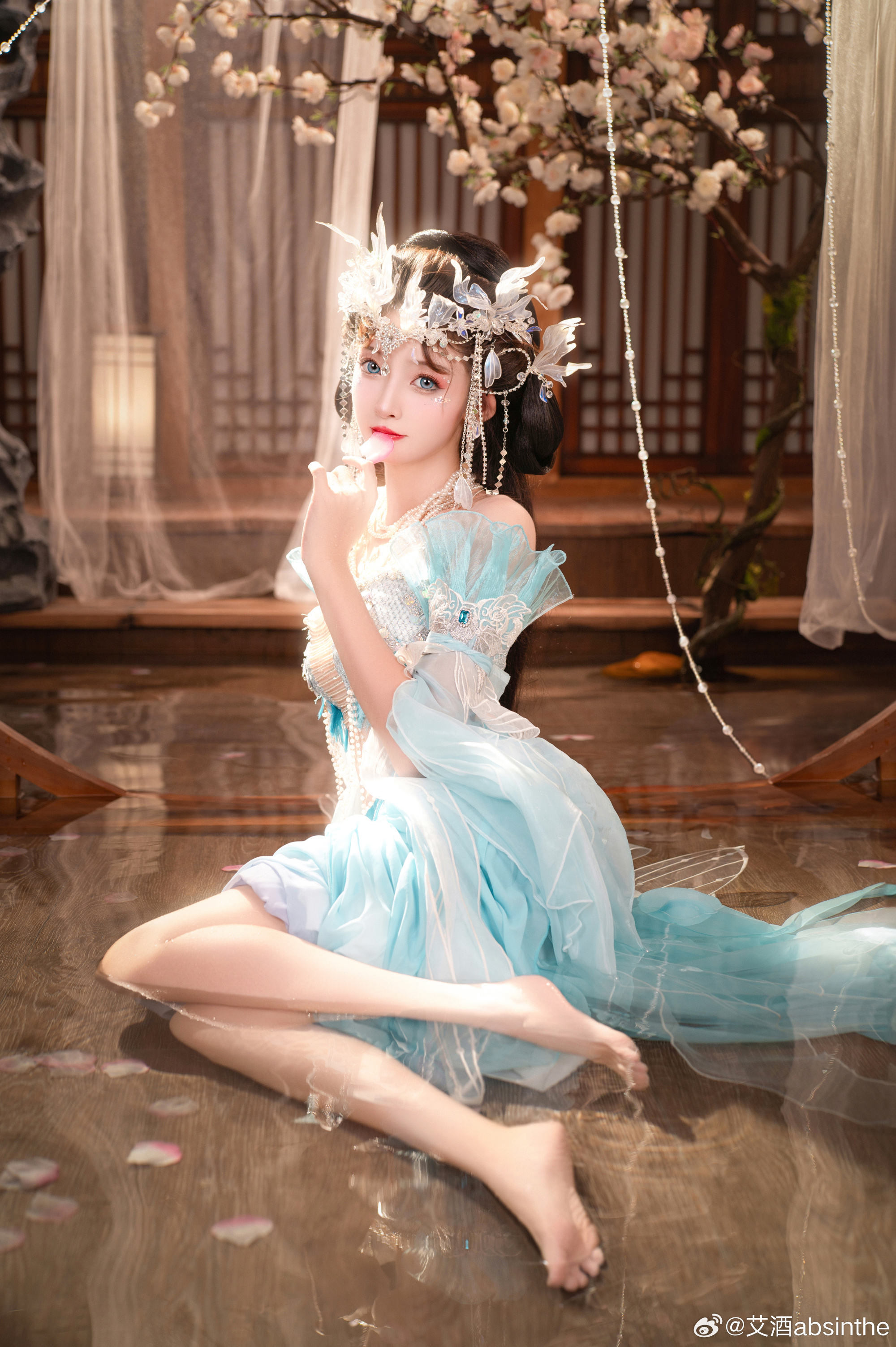 汉服写真 国风~人鱼姬~@-祖木子-