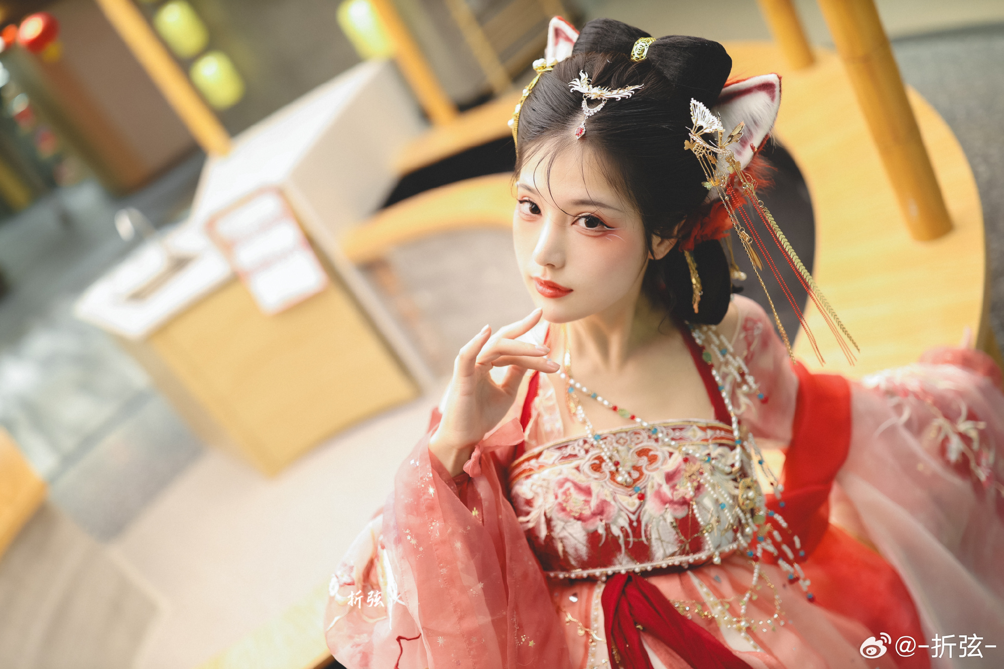 汉服 你说我是祥瑞,还是妖祟~@-折弦-