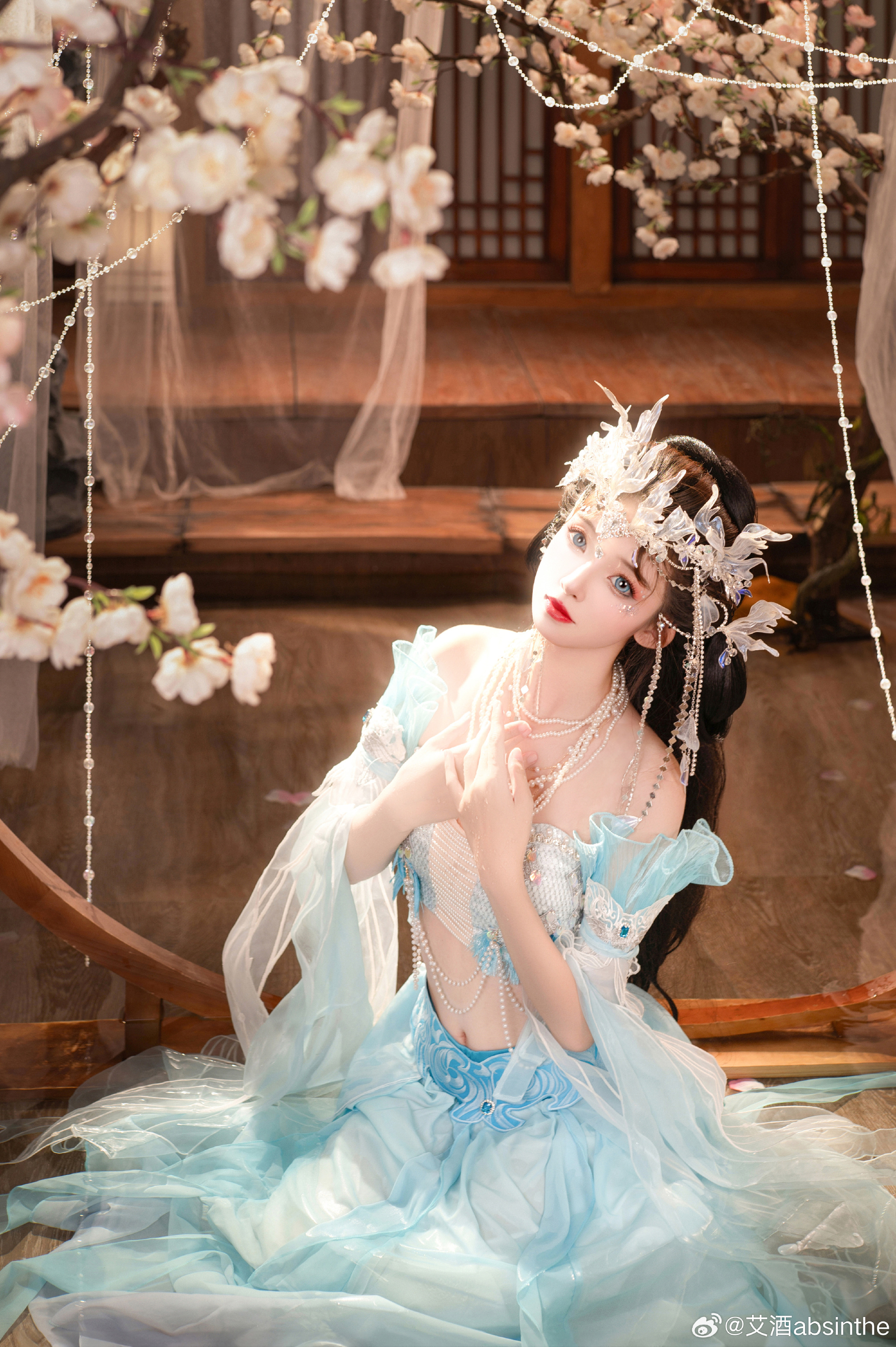 汉服写真 国风~人鱼姬~@-祖木子-