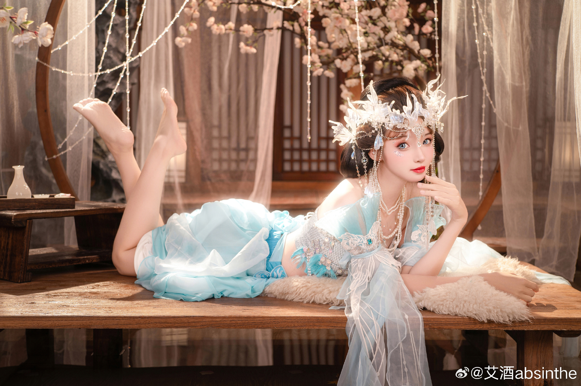 汉服写真 国风~人鱼姬~@-祖木子-