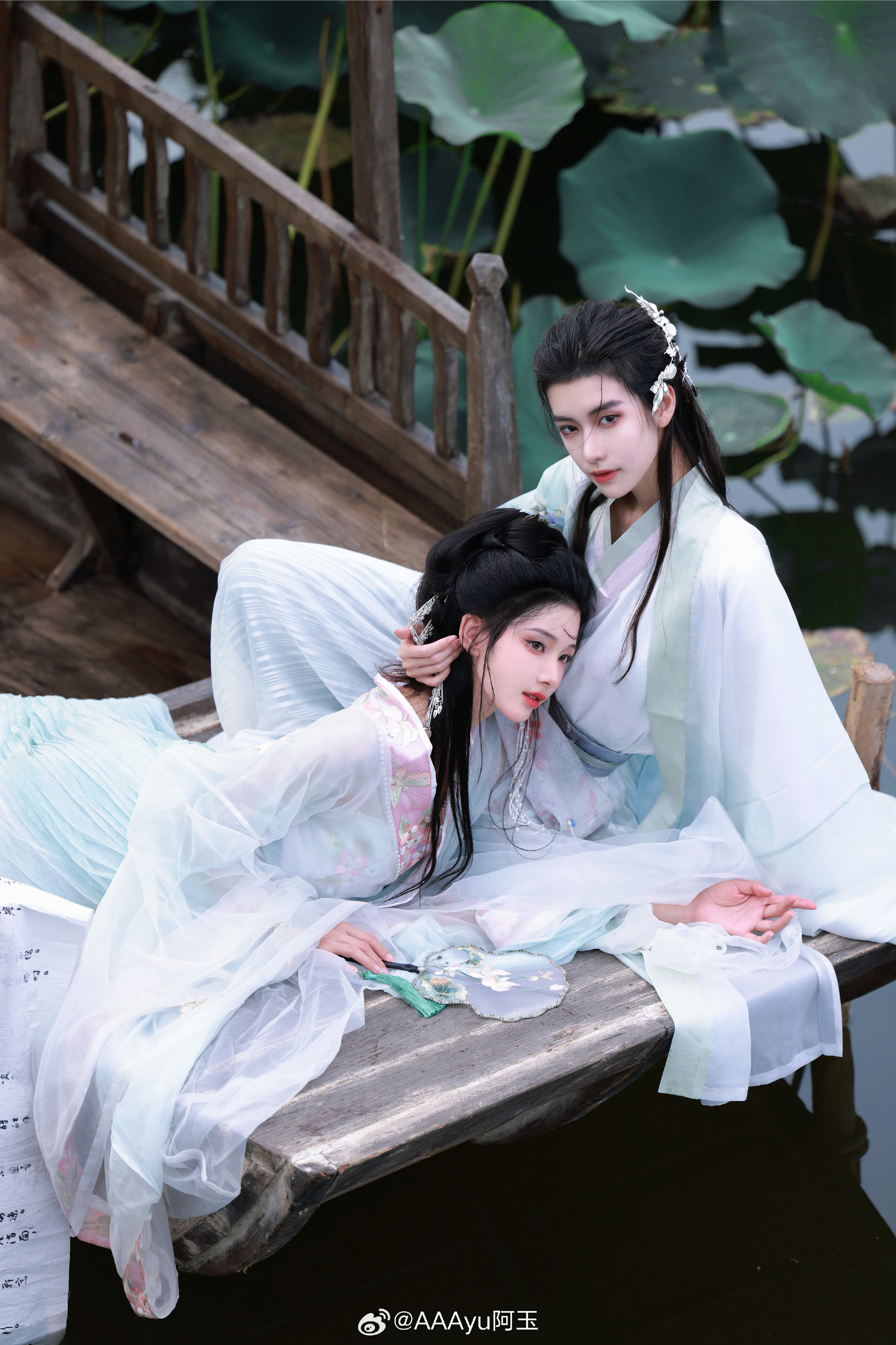 汉服 花间酒,人间月 国风 古风 旗袍@AAAyu阿玉
