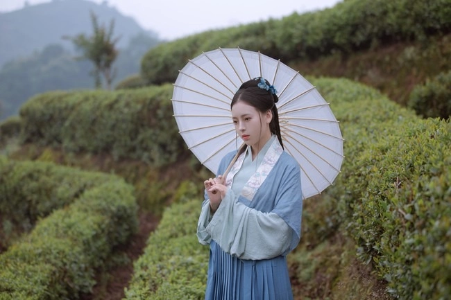 汉服写真 - 山茶